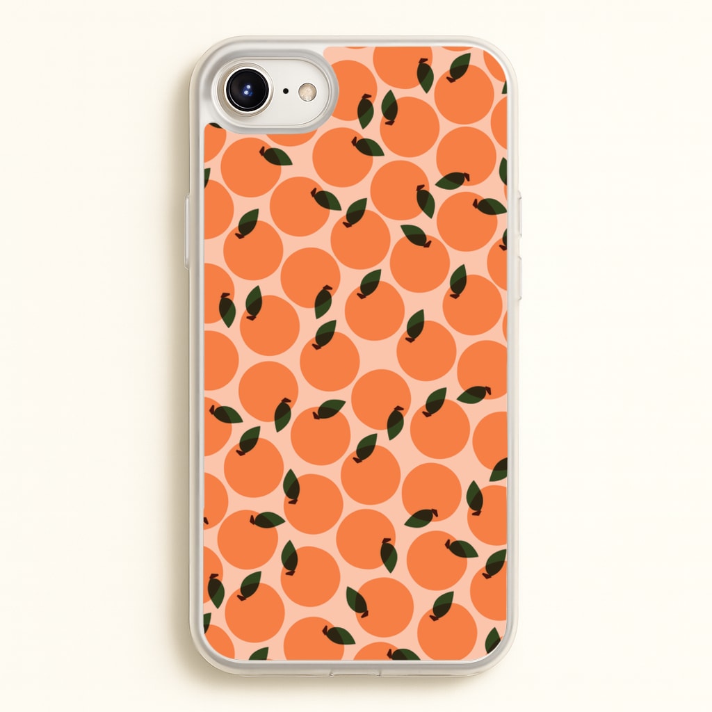 Oranges - Fruit Patterns - Fruit Patterns Phone Case for iPhone 6 / 7 / 8 / SE