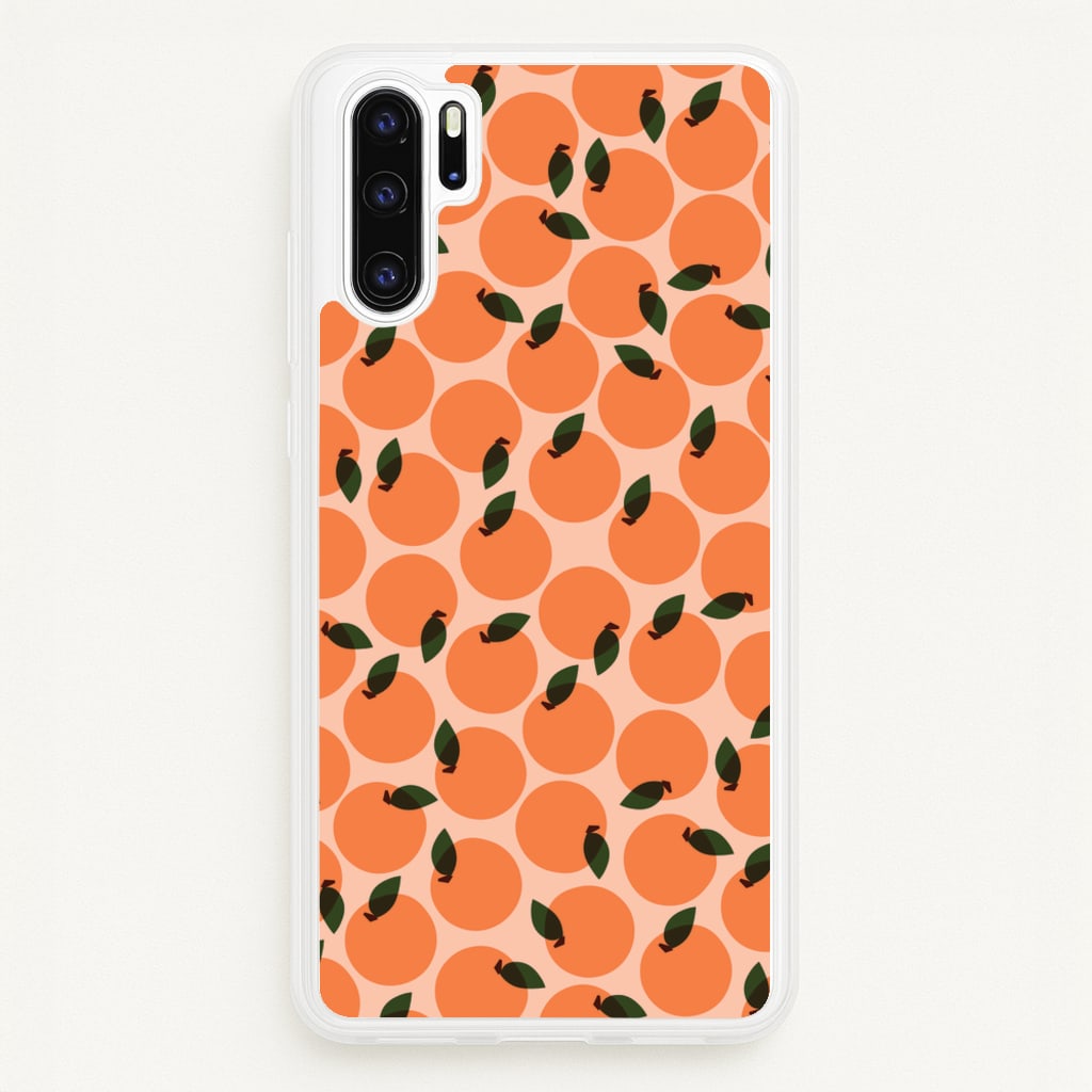 Oranges - Fruit Patterns - Fruit Patterns Phone Case for Huawei P30 Pro