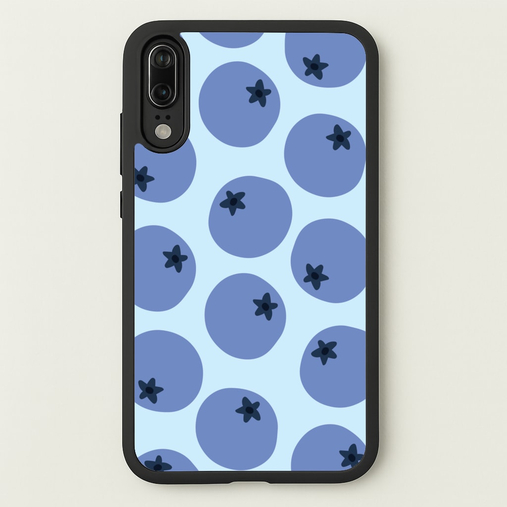 Blueberries - Fruit Patterns - Fruit Patterns Phone Case for Huawei P20