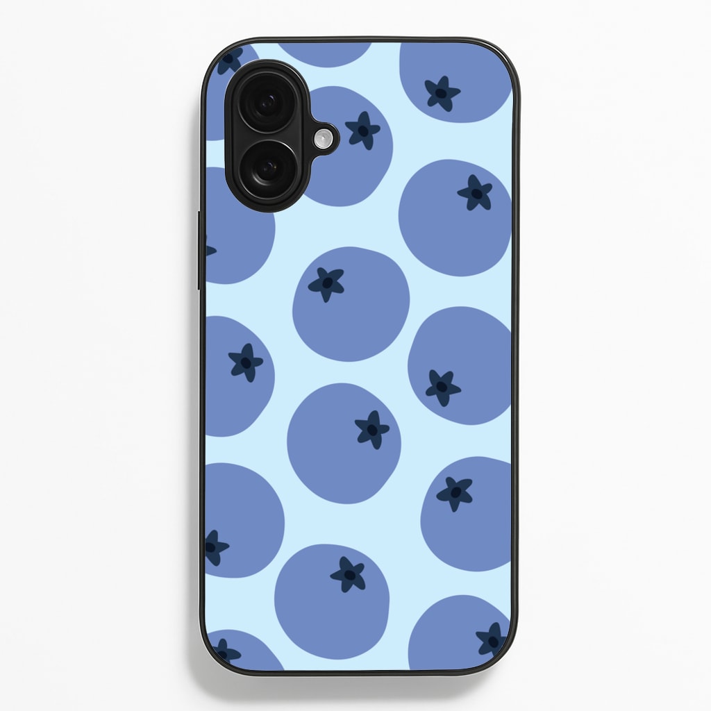 Blueberries - Fruit Patterns - Fruit Patterns Phone Case for iPhone 16 Plus
