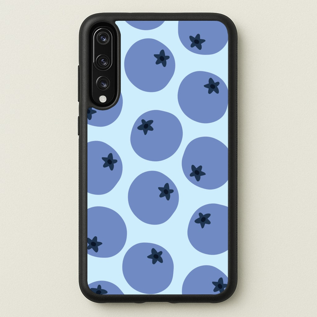 Blueberries - Fruit Patterns - Fruit Patterns Phone Case for Huawei P20 Pro