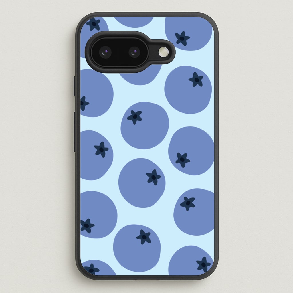 Blueberries - Fruit Patterns - Fruit Patterns Phone Case for Google Pixel 9a