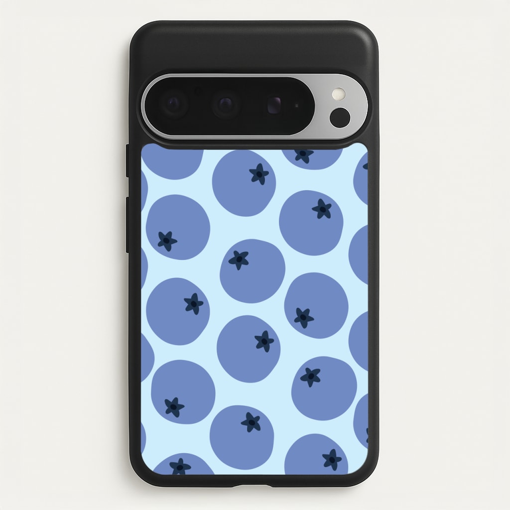 Blueberries - Fruit Patterns - Fruit Patterns Phone Case for Google Pixel 9 Pro XL