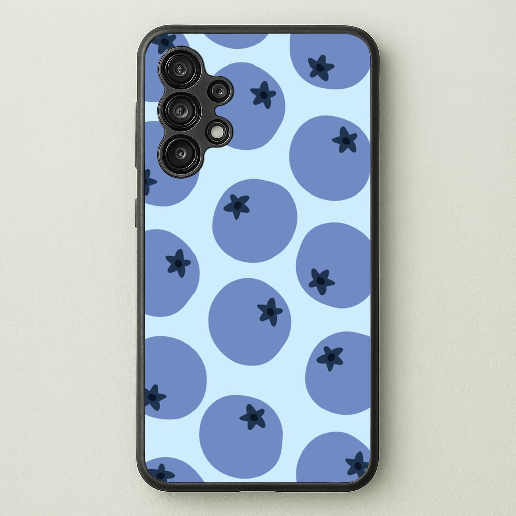 Blueberries - Fruit Patterns - Fruit Patterns Phone Case for Galaxy A13
