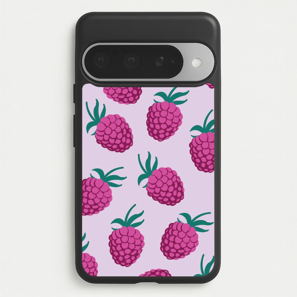 Rasberries - Fruit Patterns Phone Case for Google Pixel 10 Pro XL