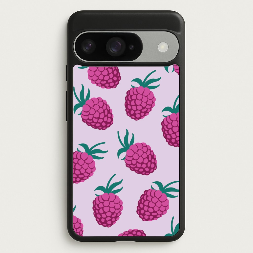 Rasberries - Fruit Patterns Phone Case for Google Pixel 10 / 10 Pro