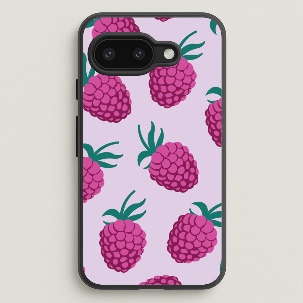 Rasberries - Fruit Patterns - Fruit Patterns Phone Case for Google Pixel 9a
