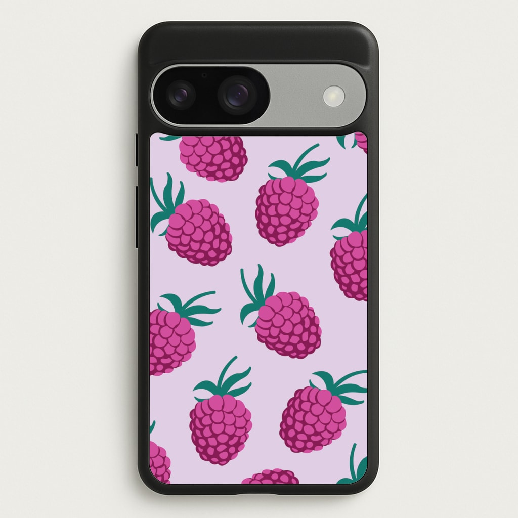 Rasberries - Fruit Patterns - Fruit Patterns Phone Case for Google Pixel 9 / 9 Pro