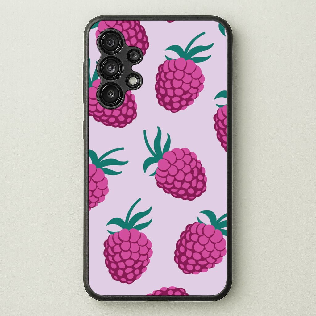 Rasberries - Fruit Patterns - Fruit Patterns Phone Case for Galaxy A13