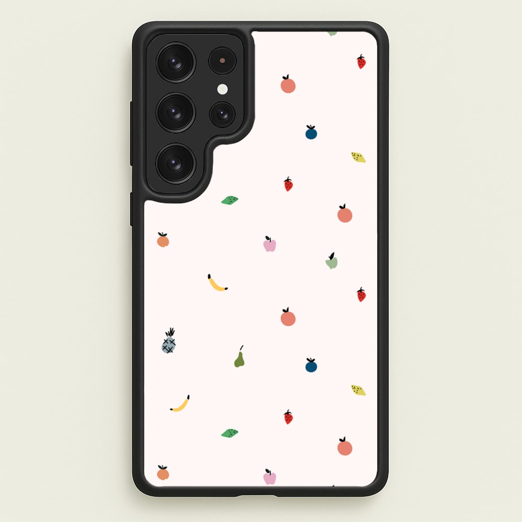 Mini Fruits - Fruit Patterns - Fruit Patterns Phone Case for Galaxy S23 Ultra