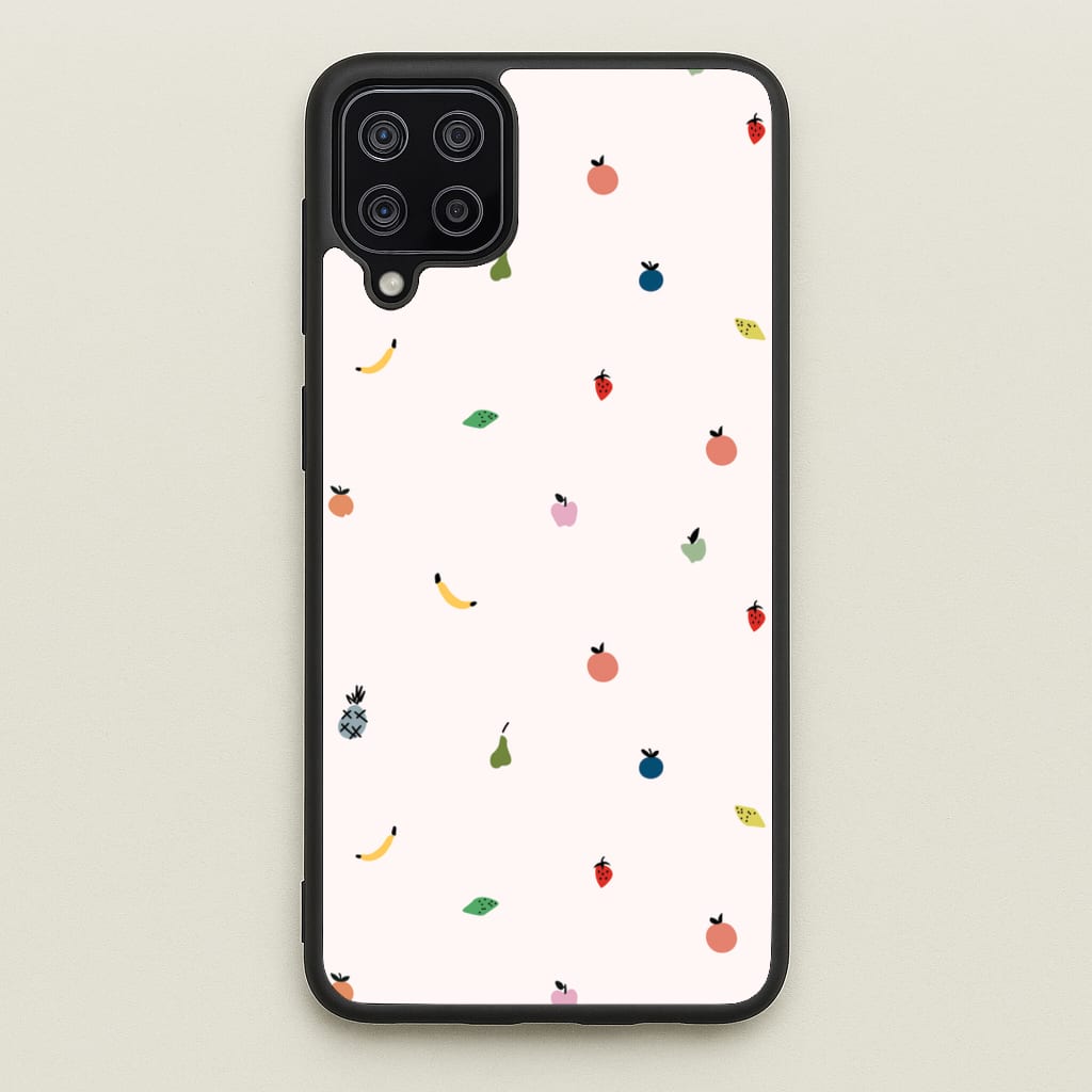 Mini Fruits - Fruit Patterns - Fruit Patterns Phone Case for Galaxy A12