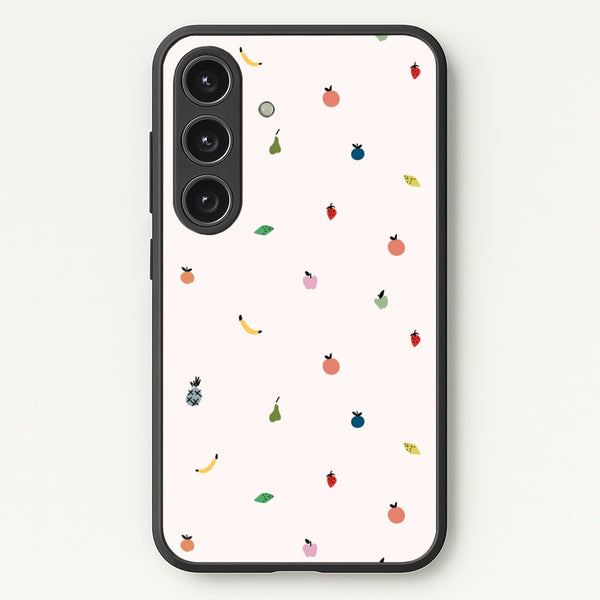 Mini Fruits - Fruit Patterns - Fruit Patterns Phone Case for Galaxy S24 Plus