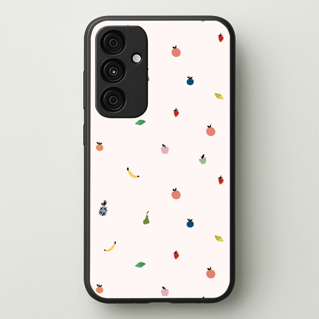 Mini Fruits - Fruit Patterns - Fruit Patterns Phone Case for Galaxy A35