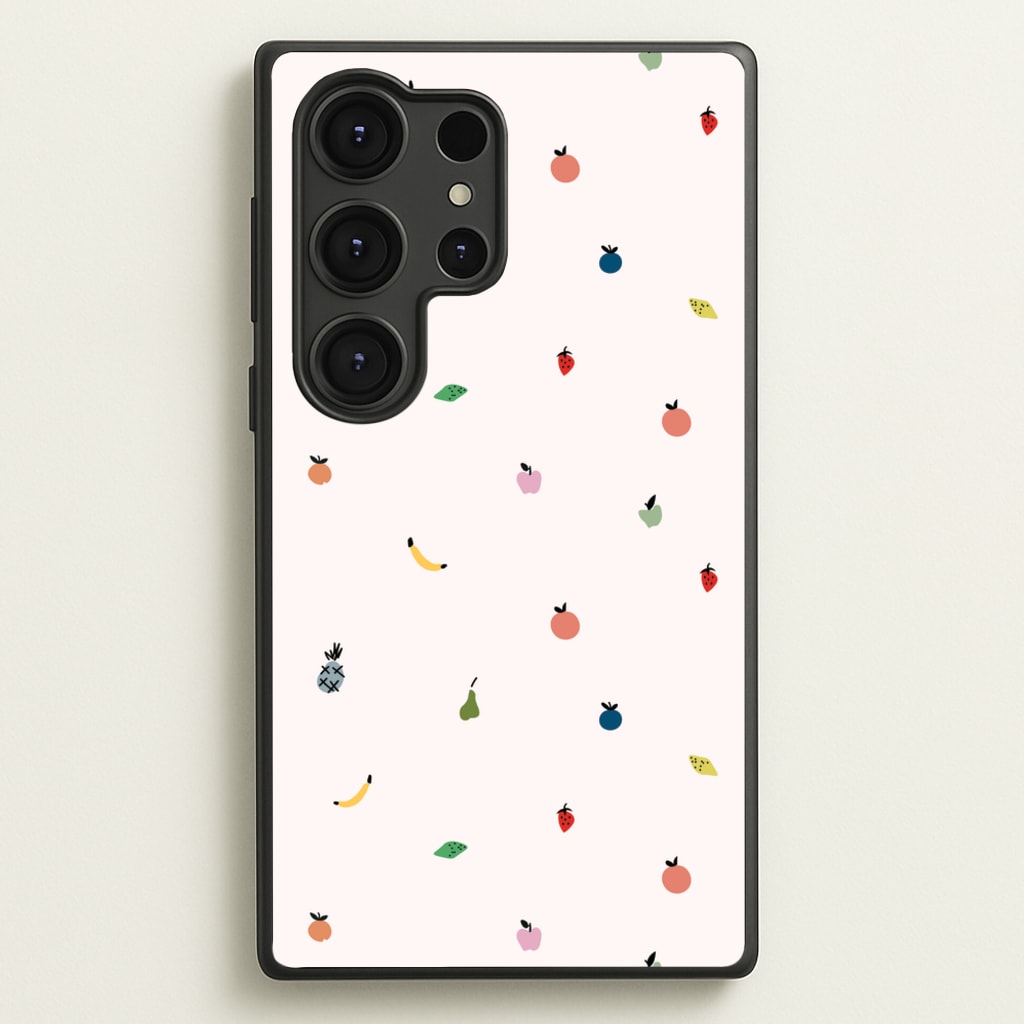 Mini Fruits - Fruit Patterns - Fruit Patterns Phone Case for Galaxy S25 Ultra