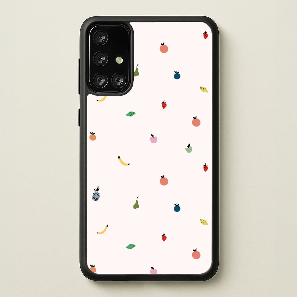 Mini Fruits - Fruit Patterns - Fruit Patterns Phone Case for Galaxy A71