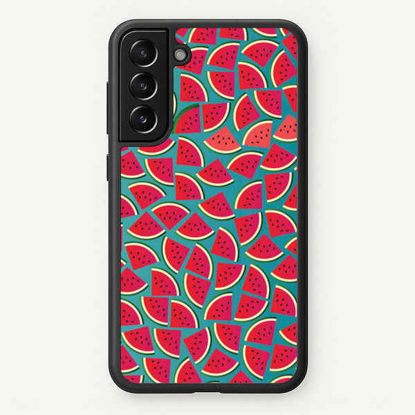 Watermelons - Fruit Patterns - Fruit Patterns Phone Case for Galaxy S22