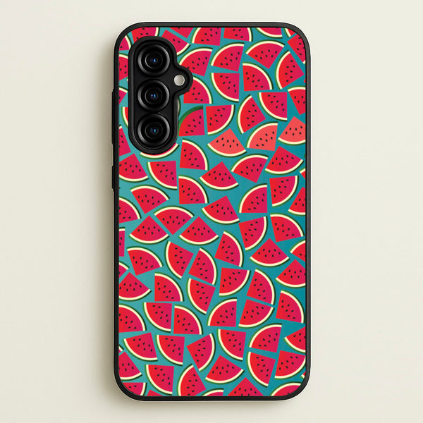 Watermelons - Fruit Patterns - Fruit Patterns Phone Case for Galaxy A54