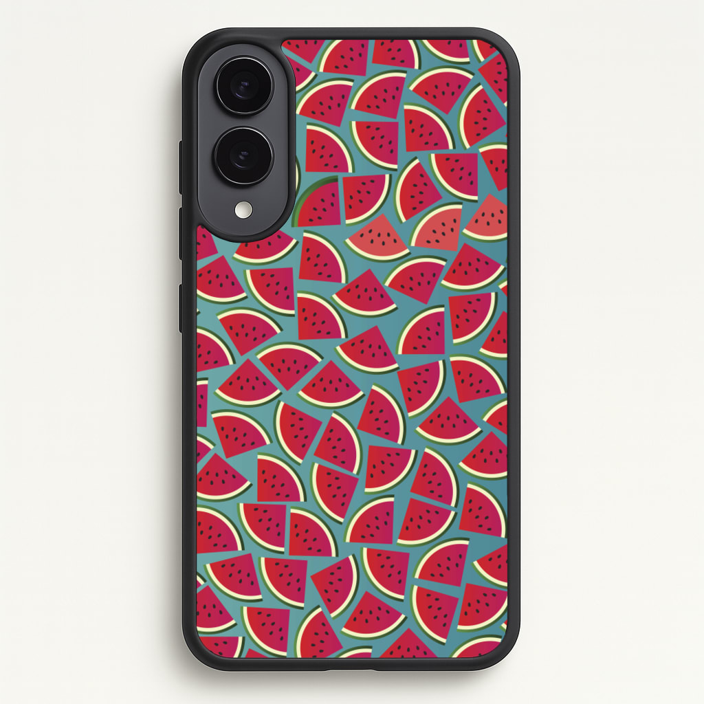 Watermelons - Fruit Patterns - Fruit Patterns Phone Case for Galaxy S25 Edge