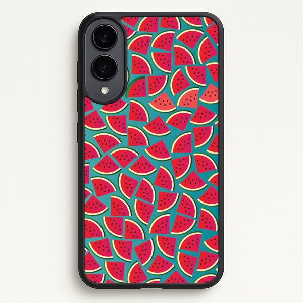 Watermelons - Fruit Patterns - Fruit Patterns Phone Case for Galaxy S25 Edge