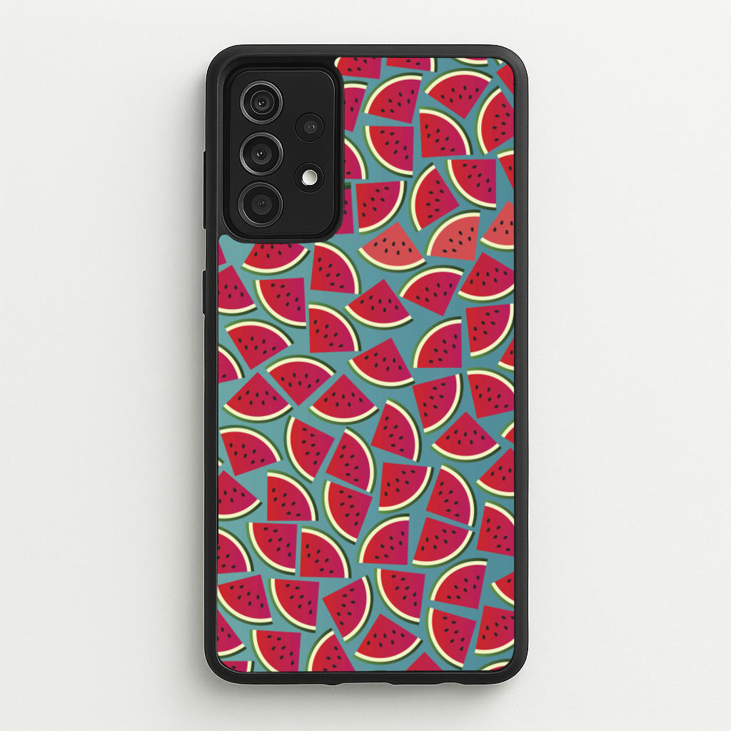Watermelons - Fruit Patterns - Fruit Patterns Phone Case for Galaxy A52 / A52s
