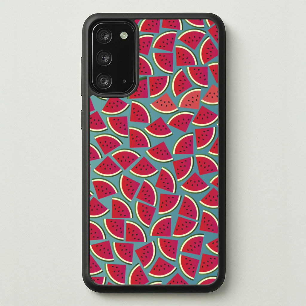 Watermelons - Fruit Patterns - Fruit Patterns Phone Case for Galaxy Note 20