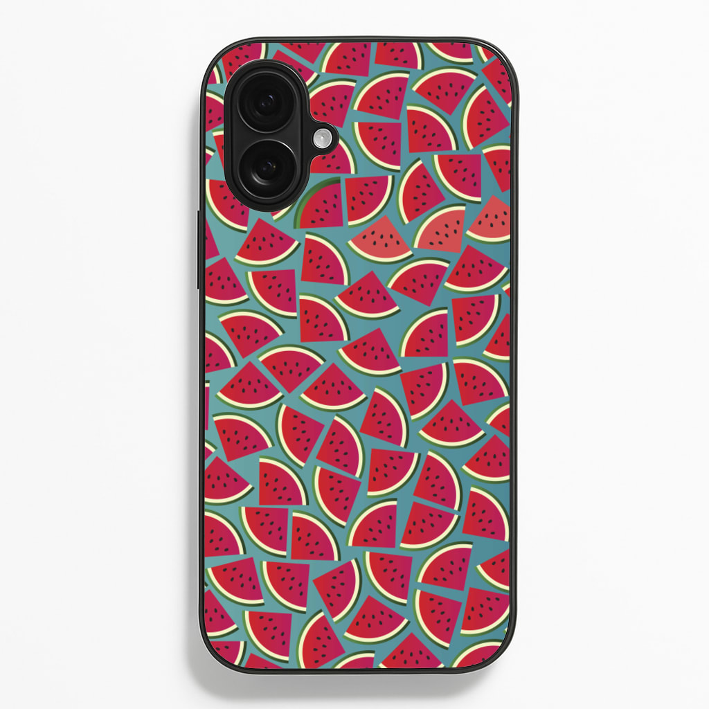 Watermelons - Fruit Patterns - Fruit Patterns Phone Case for iPhone 16 Plus