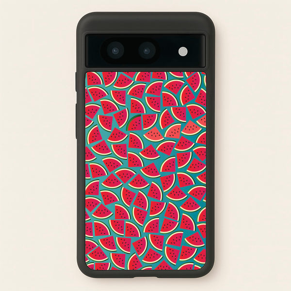 Watermelons - Fruit Patterns - Fruit Patterns Phone Case for Google Pixel 8a