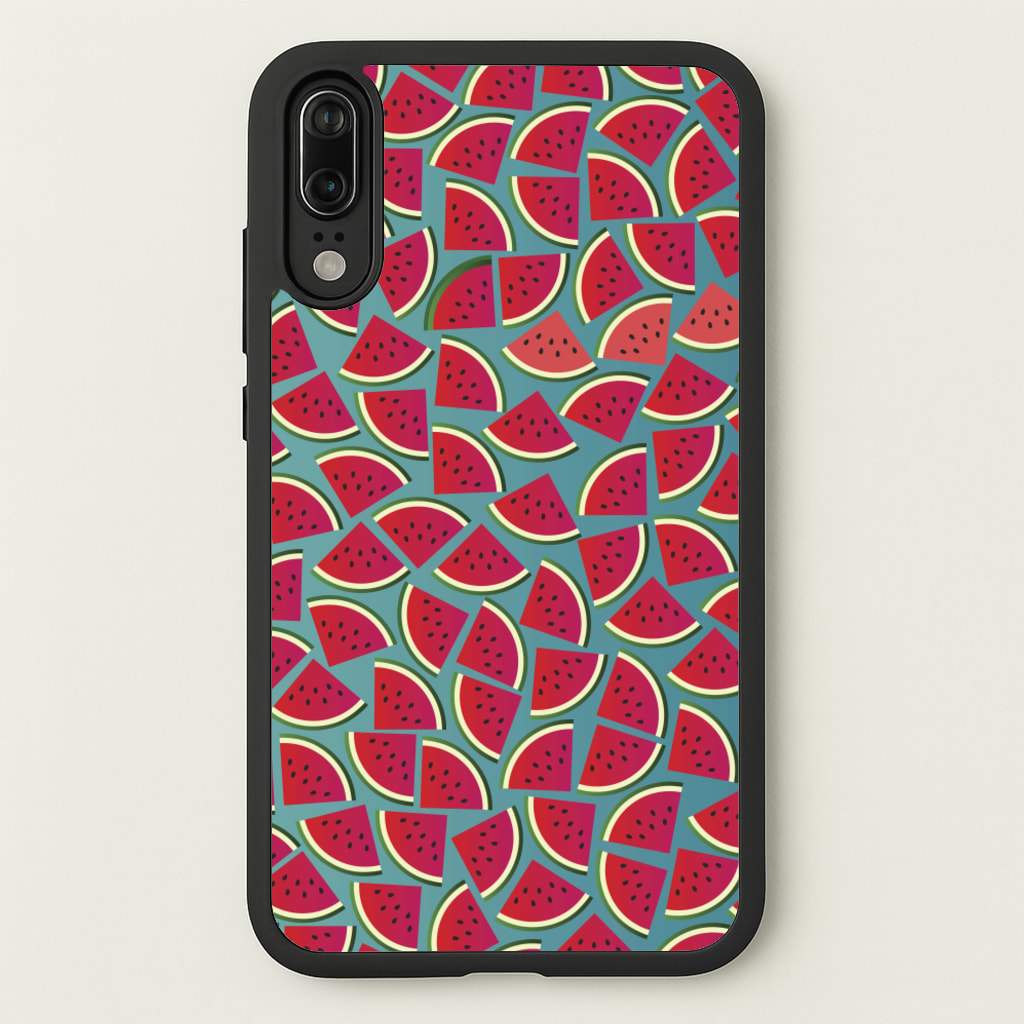 Watermelons - Fruit Patterns - Fruit Patterns Phone Case for Huawei P20