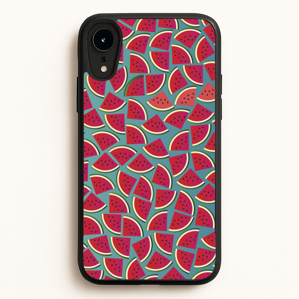 Watermelons - Fruit Patterns - Fruit Patterns Phone Case for iPhone XR
