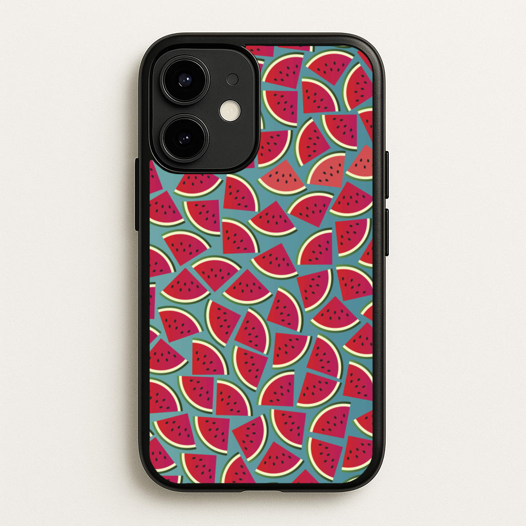 Watermelons - Fruit Patterns - Fruit Patterns Phone Case for iPhone 12 / 12 Pro