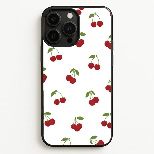 Cherries - Fruit Patterns - Fruit Patterns Phone Case for iPhone 13 Pro Max