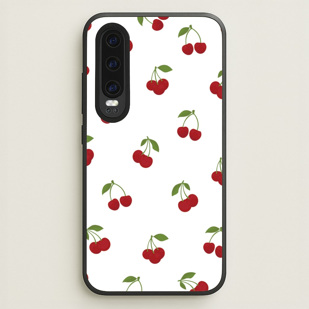 Cherries - Fruit Patterns - Fruit Patterns Phone Case for Huawei P30