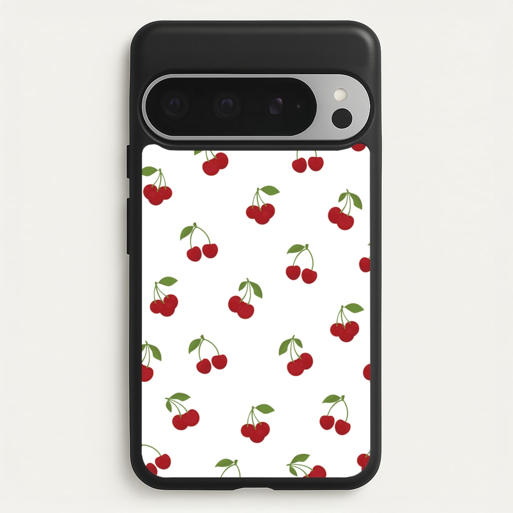 Cherries - Fruit Patterns - Fruit Patterns Phone Case for Google Pixel 9 Pro XL