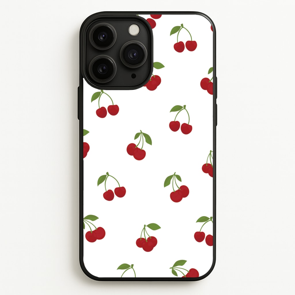 Cherries - Fruit Patterns - Fruit Patterns Phone Case for iPhone 11 Pro Max