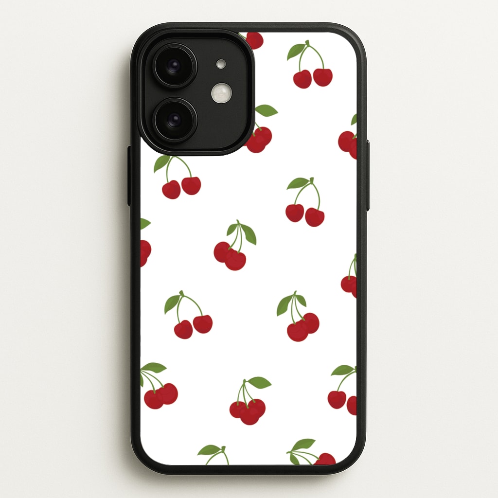 Cherries - Fruit Patterns - Fruit Patterns Phone Case for iPhone 11