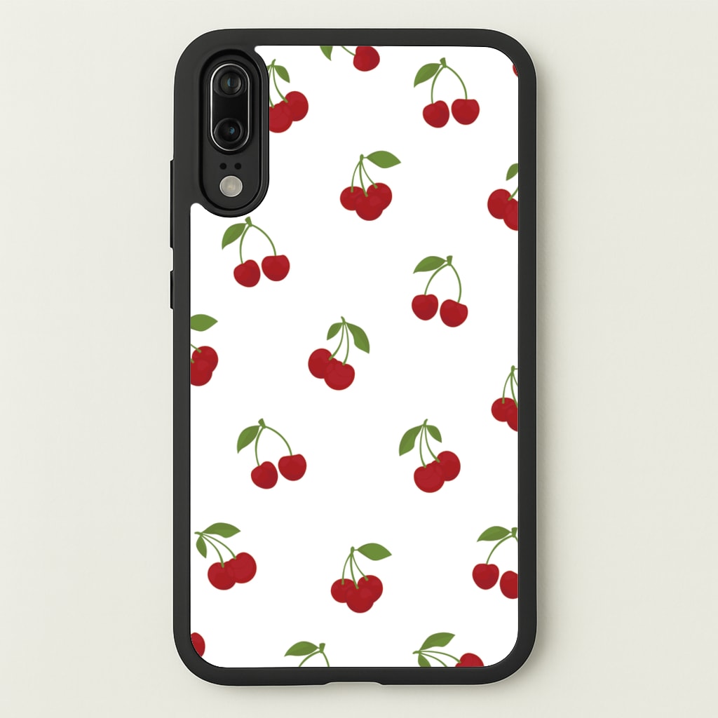 Cherries - Fruit Patterns - Fruit Patterns Phone Case for Huawei P20