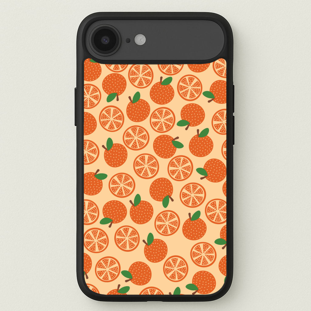 Textured Oranges Pattern Phone Case for iPhone 17 Air
