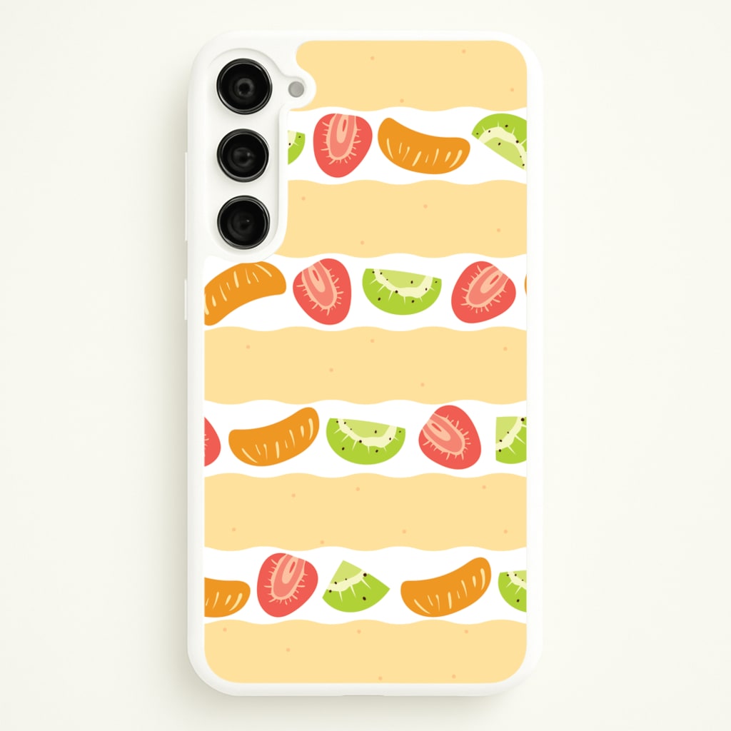 Fruit Sando Pattern - Fruits Phone Case for Galaxy S23