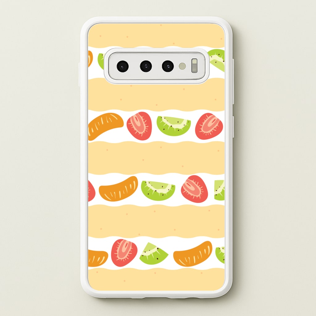 Fruit Sando Pattern - Fruits Phone Case for Galaxy S10