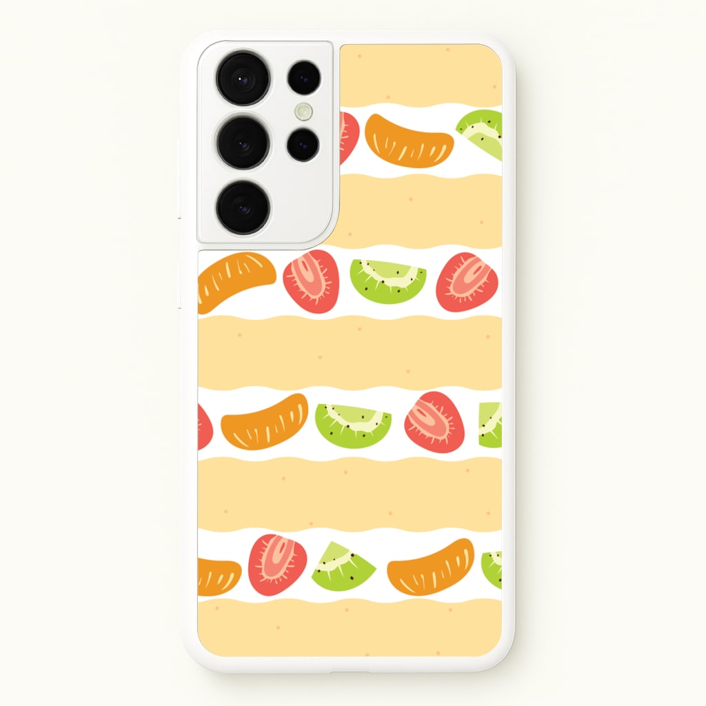 Fruit Sando Pattern - Fruits Phone Case for Galaxy S21 Ultra