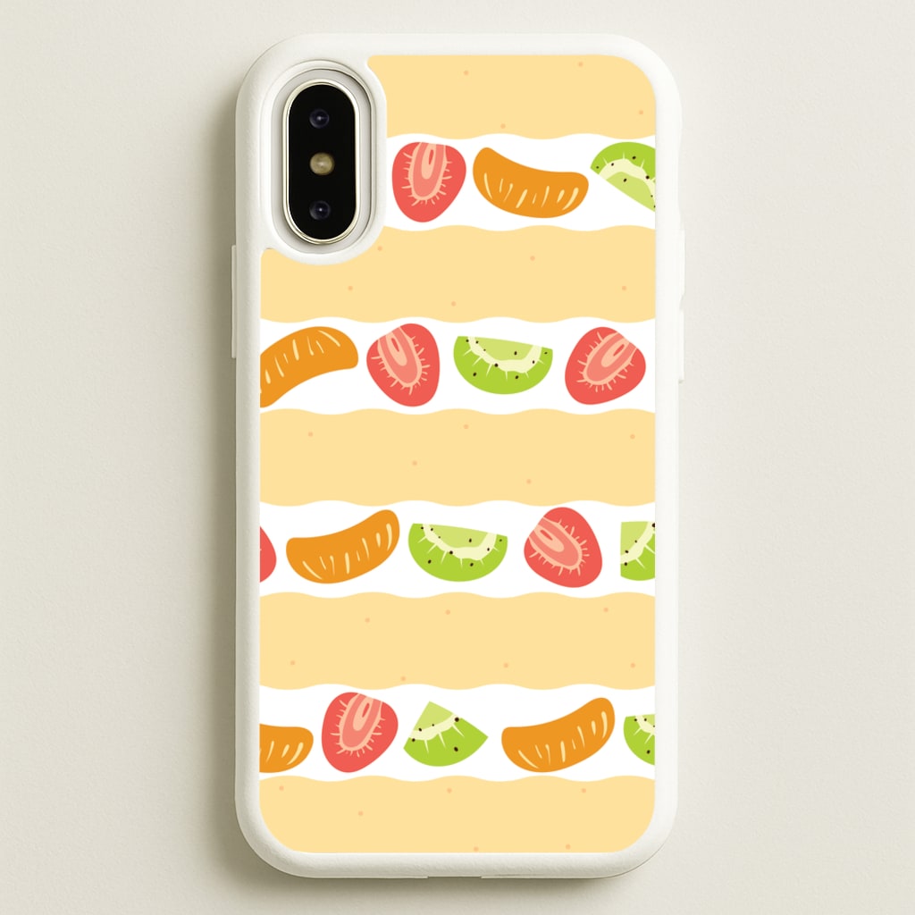 Fruit Sando Pattern - Fruits Phone Case for iPhone X / XS