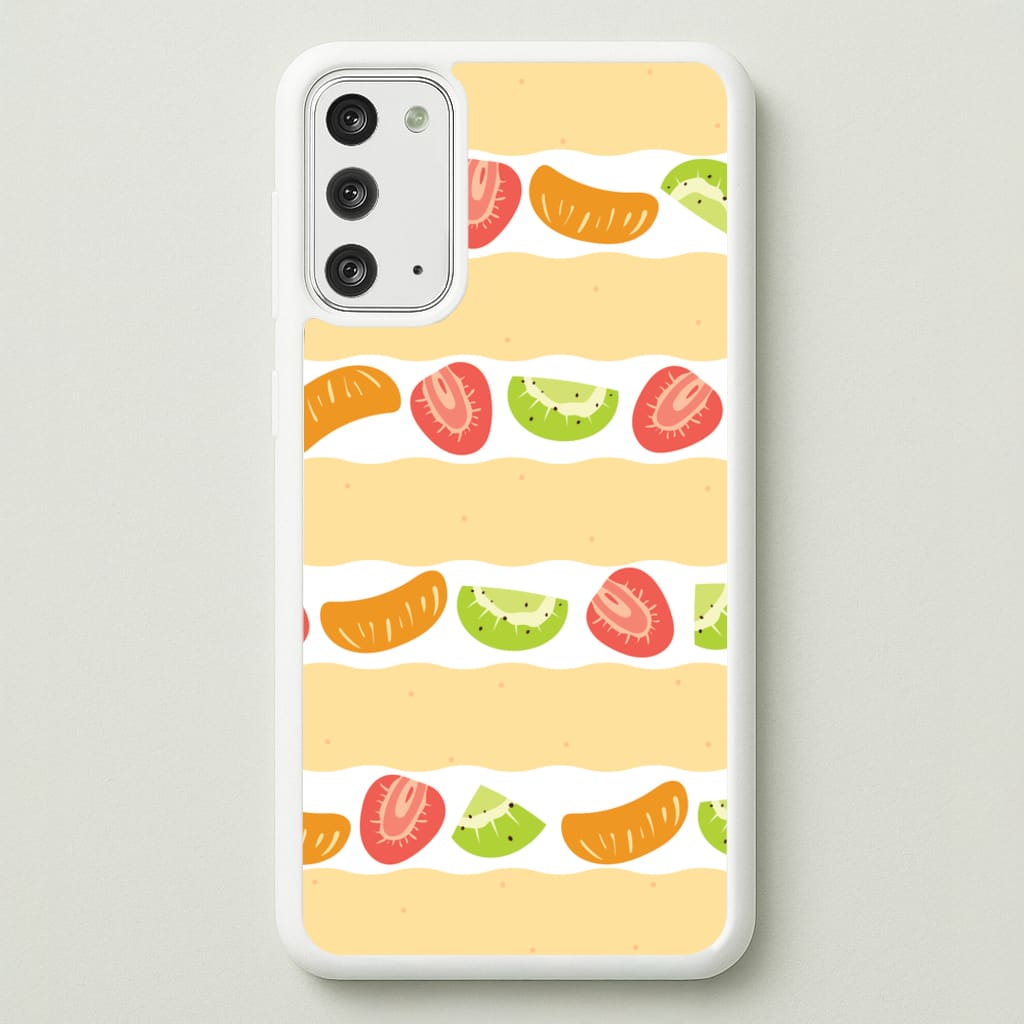 Fruit Sando Pattern - Fruits Phone Case for Galaxy Note 20