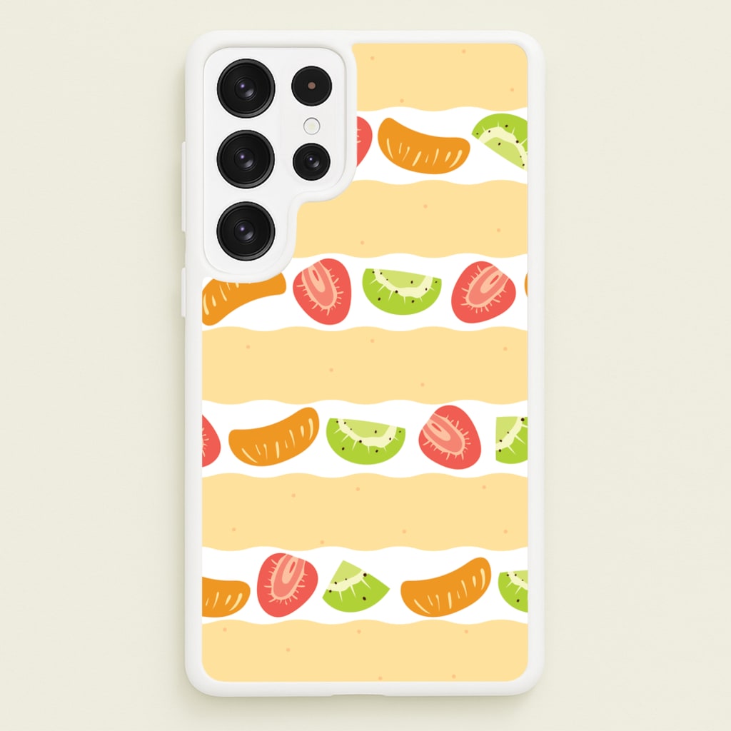 Fruit Sando Pattern - Fruits Phone Case for Galaxy S22 Ultra