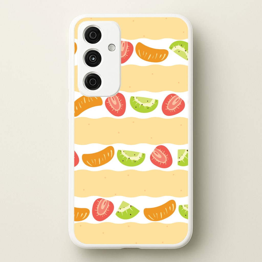 Fruit Sando Pattern - Fruits Phone Case for Galaxy A55