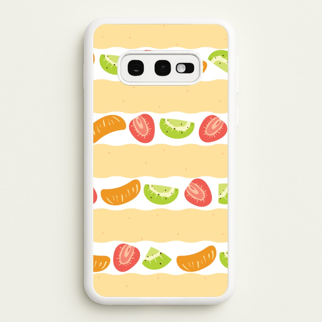 Fruit Sando Pattern - Fruits Phone Case for Galaxy S10e