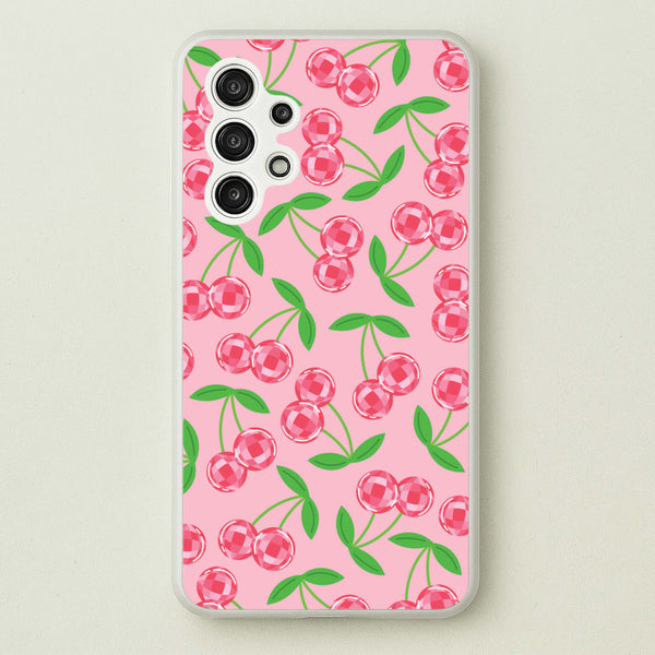 Disco Cherries Pattern - Fruits Phone Case for Galaxy A13