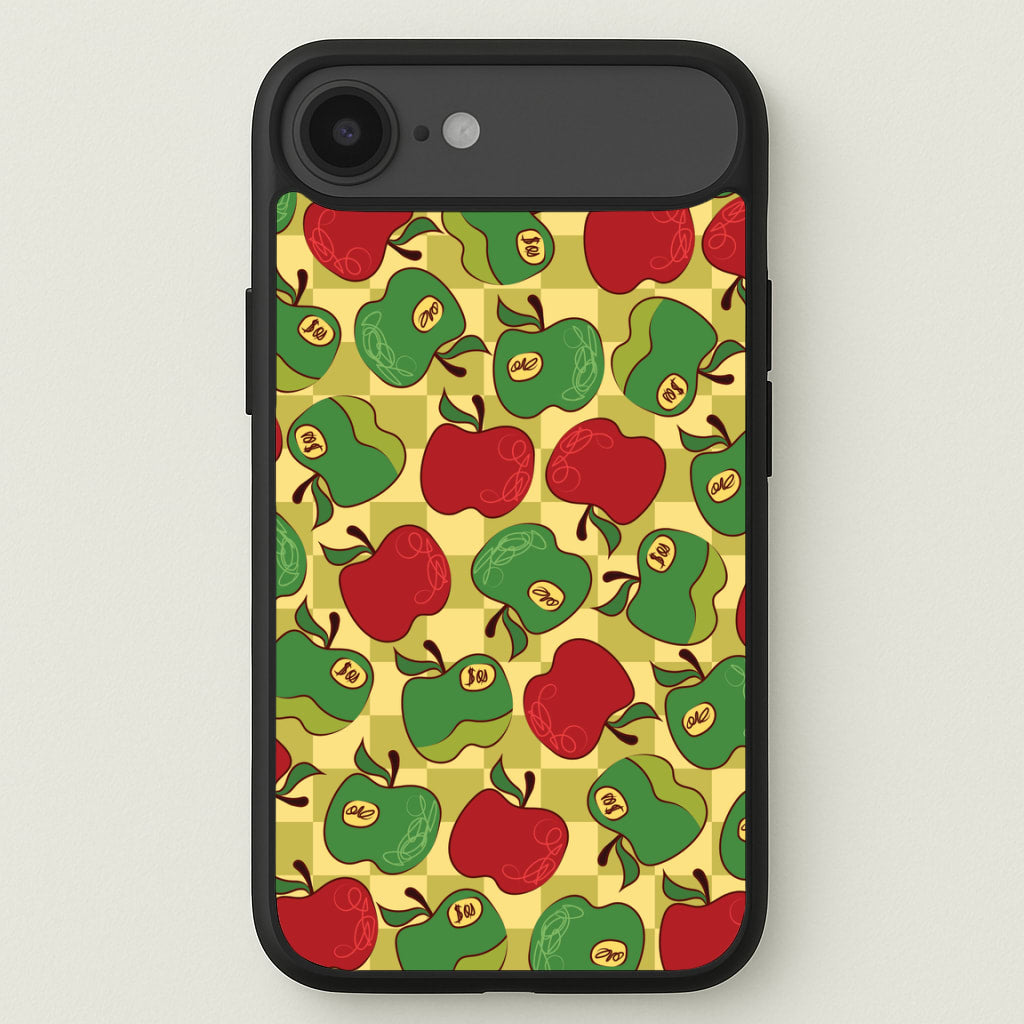Artsy Apples Pattern Phone Case for iPhone 17 Air