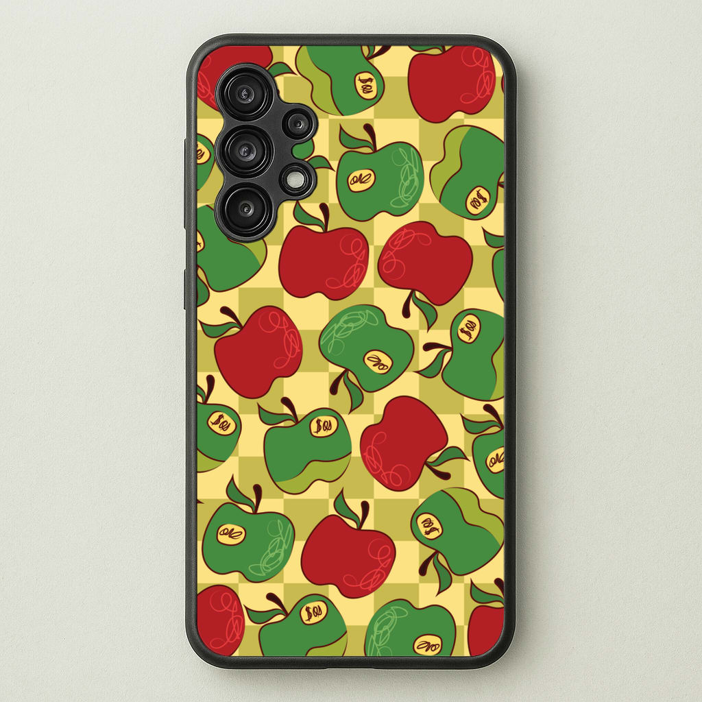 Artsy Apples Pattern - Fruits Phone Case for Galaxy A13