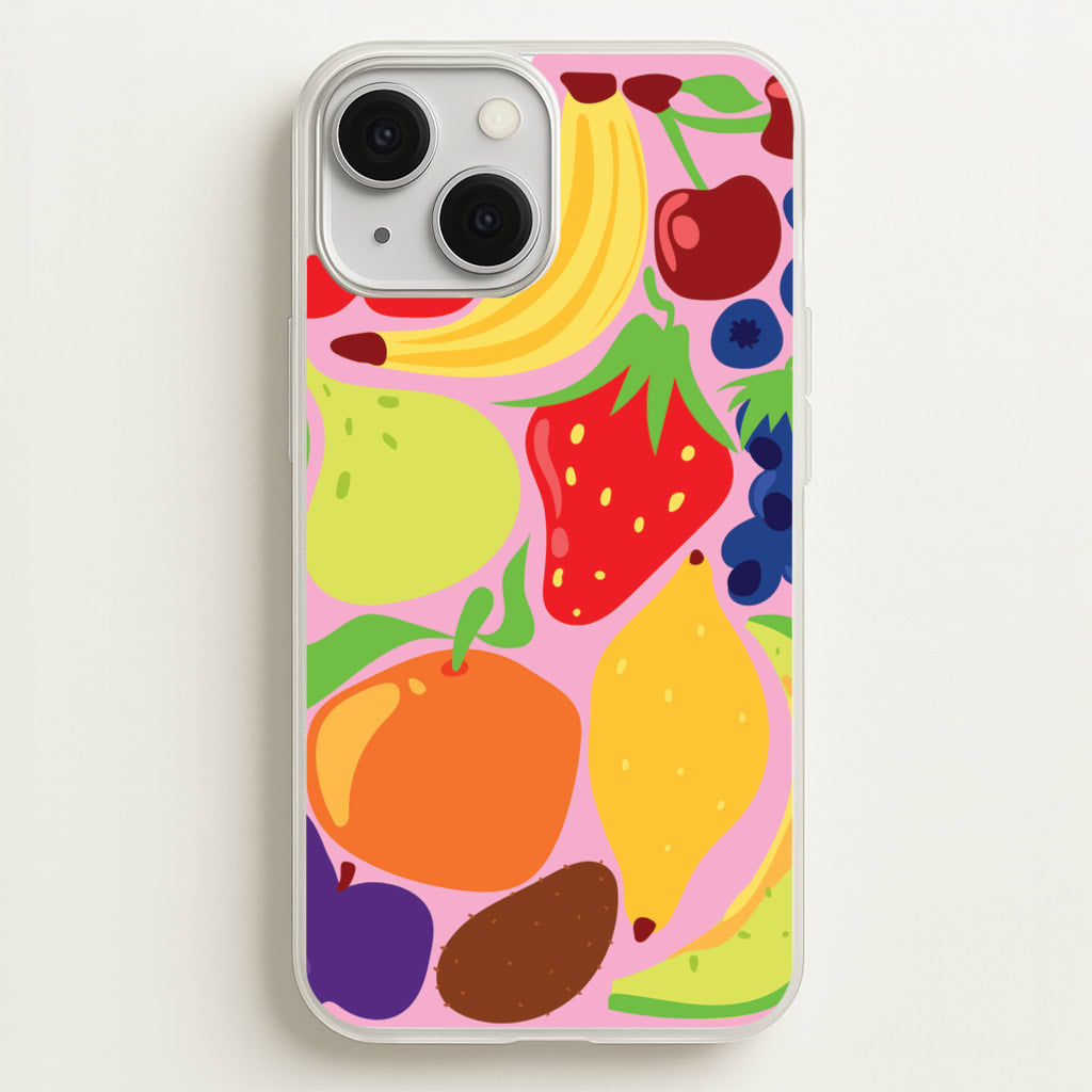 Abstract Fruits - Fruits Phone Case for iPhone 13 Mini