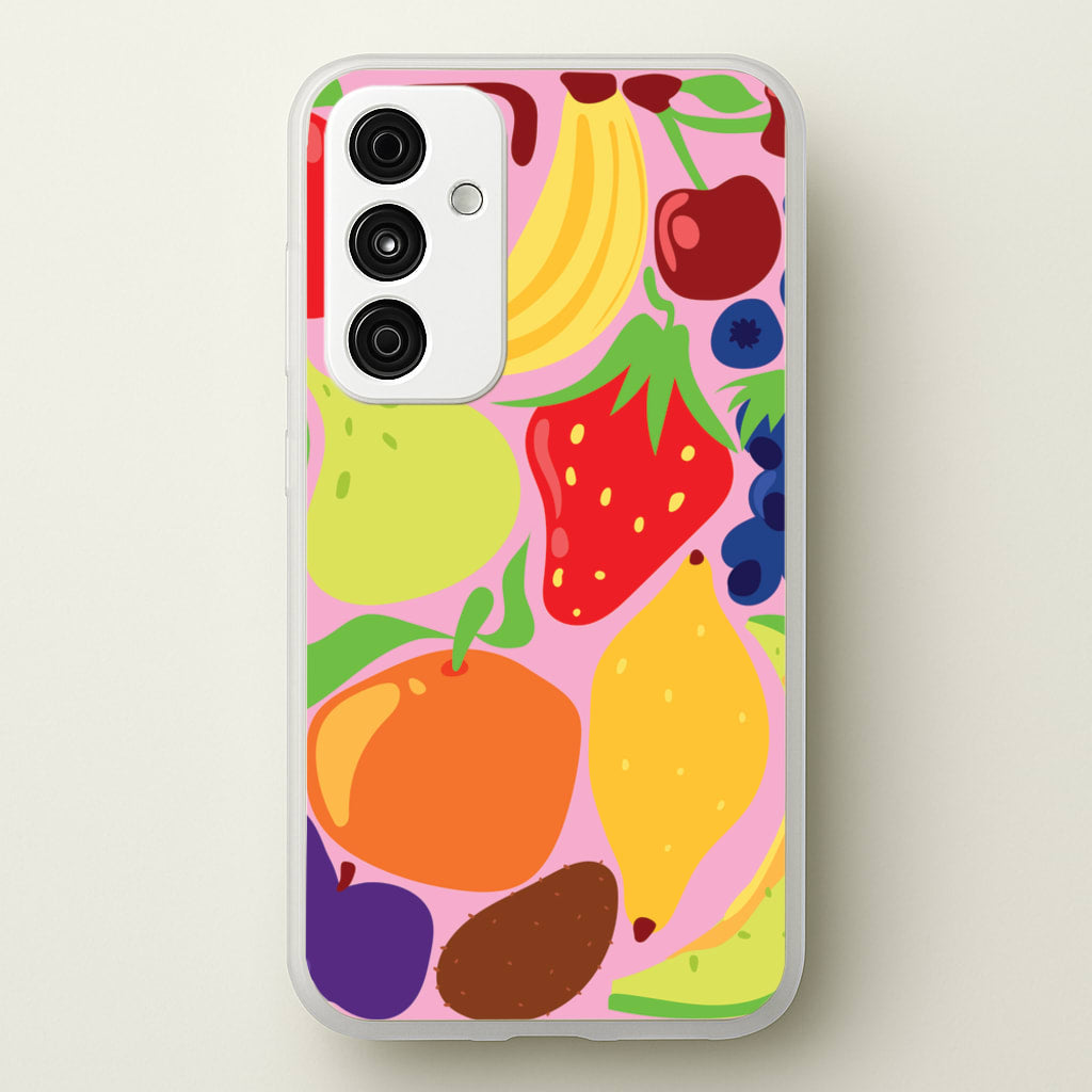 Abstract Fruits - Fruits Phone Case for Galaxy A35